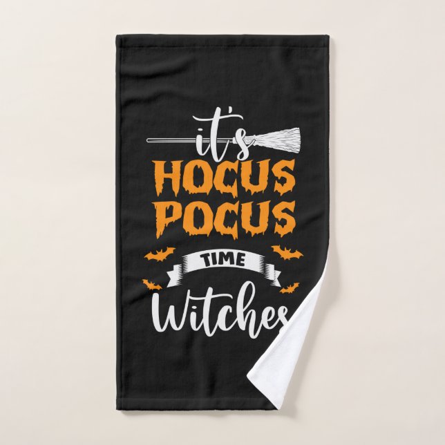 Halloween Es Hocus Pocus Cumpleaños (Toalla de mano)