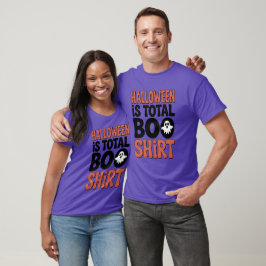 Halloween es un humor total de camiseta de boo
