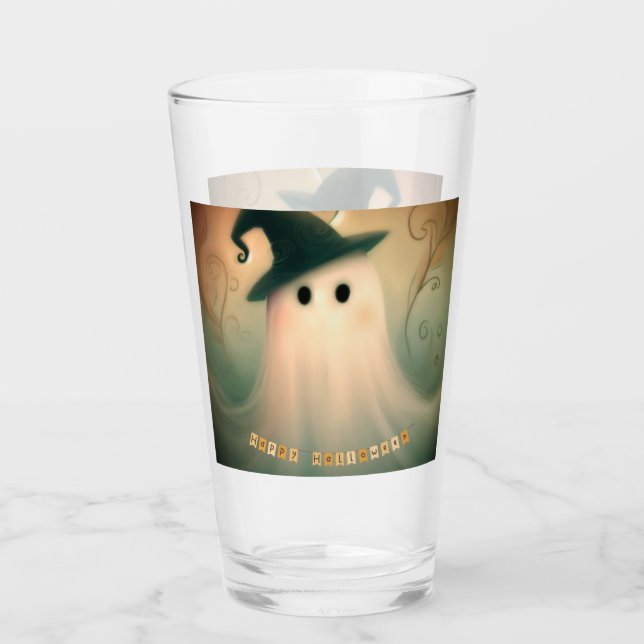 Halloween/Fantasma/Caída/Ornamento caprichoso (Anverso)
