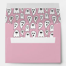 Halloween fantasma rosa