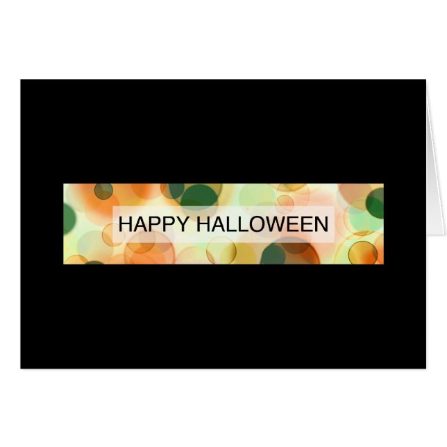 halloween feliz (bokeh) (Anverso (Horizontal))