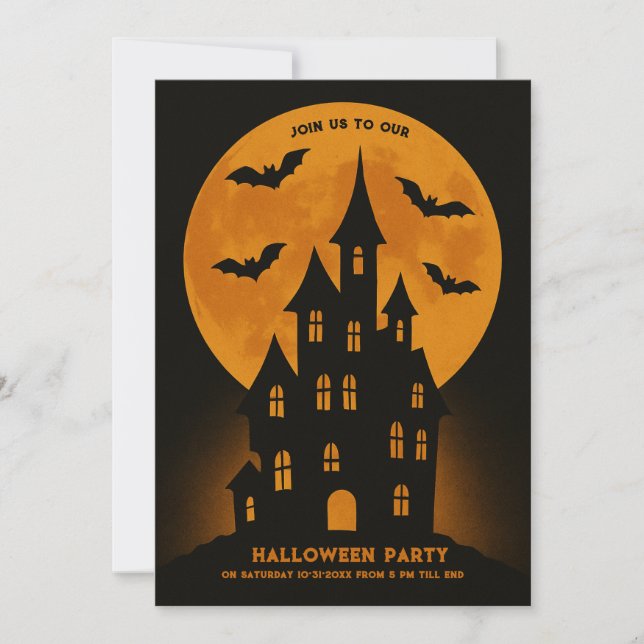 Halloween, fiesta de la luna de la casa de los ena (Anverso)