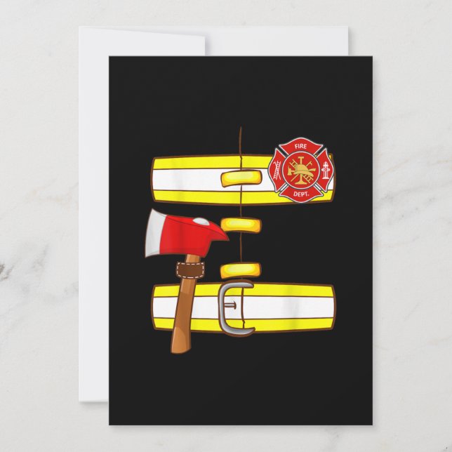 Halloween Firefighter Ventilador de Disfraces Homb (Anverso)