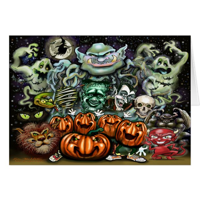 Halloween Fun Art (Anverso (Horizontal))
