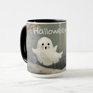 Halloween Ghost Mug Taza de café espeluznante