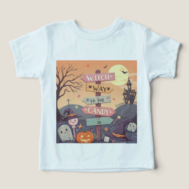 Halloween Girly - Camino de bruja al dulce (Diseño delantero )