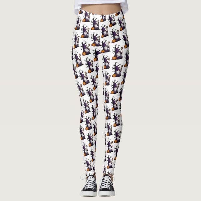Halloween Gnome Leggings (Anverso)