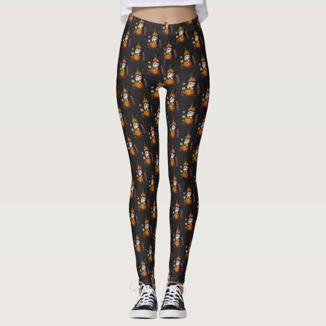 Halloween Gnome Leggings (Anverso)