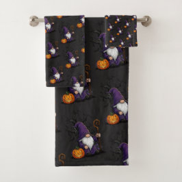 Halloween Gnome Towel Set