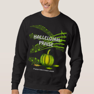 Halloween HALLELUJAH ELOGIA la sudadera cristiana