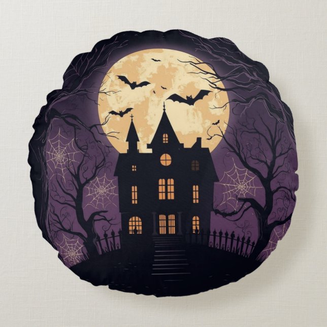 Halloween Halloween - Almohada redonda (Anverso)