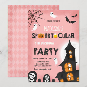 Halloween - Halloween - Invitación a la fiesta de 