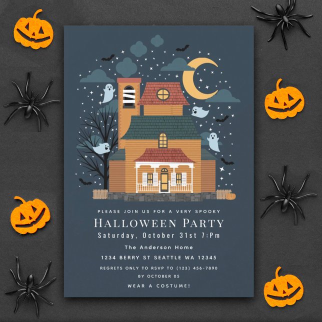 Halloween Halloween, una fantasmagórica invitación (Subido por el creador)