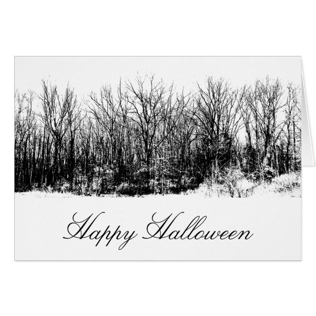 Halloween Happy woods (Anverso (Horizontal))