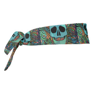 Halloween Hippie Skull Thunder_Cove