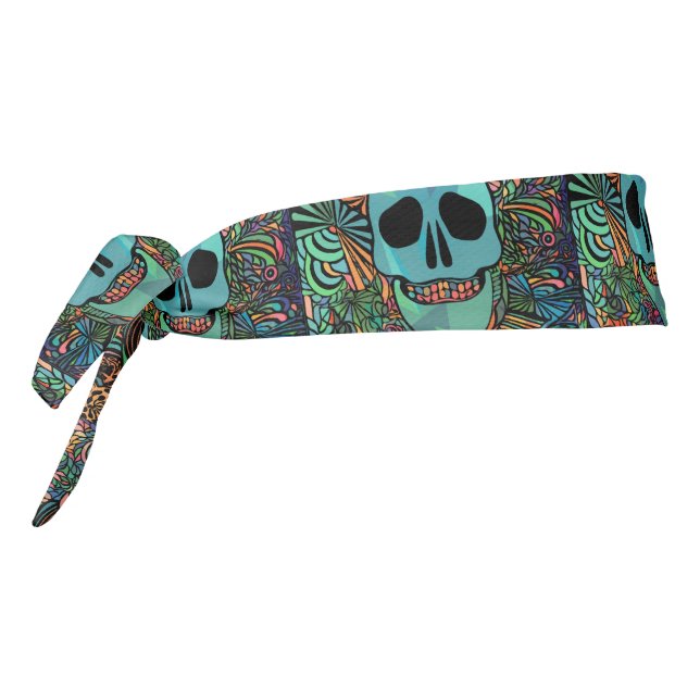 Halloween Hippie Skull Thunder_Cove (Girar 270)