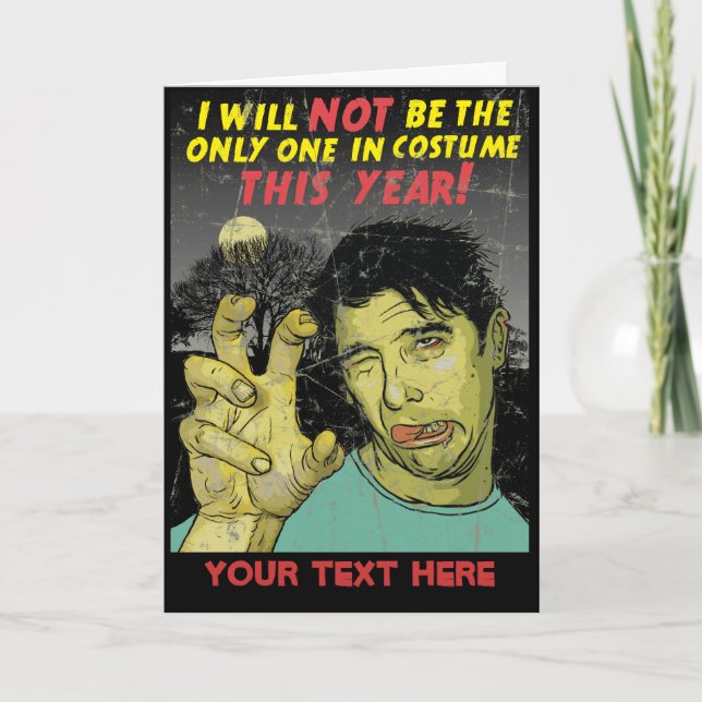 Halloween invita a la plantilla de la tarjeta (Anverso)