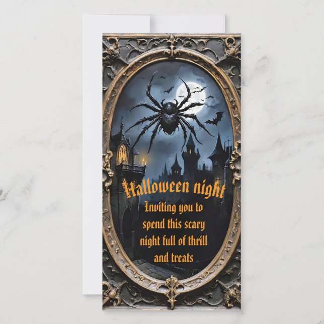 Halloween Invitation cards (Anverso)