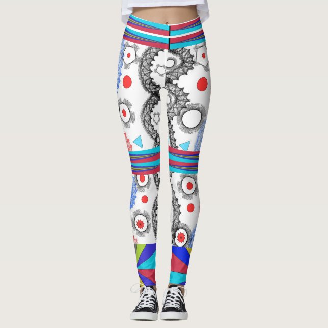 Halloween leggings geométrico trendy new2023 (Anverso)