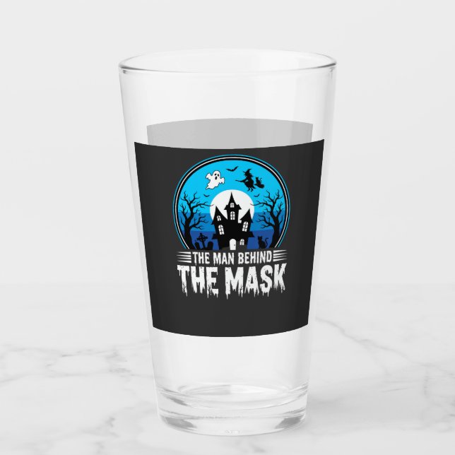 Halloween Man Behind the Mask Haunted House (Anverso)