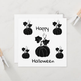 Halloween minimalista feliz