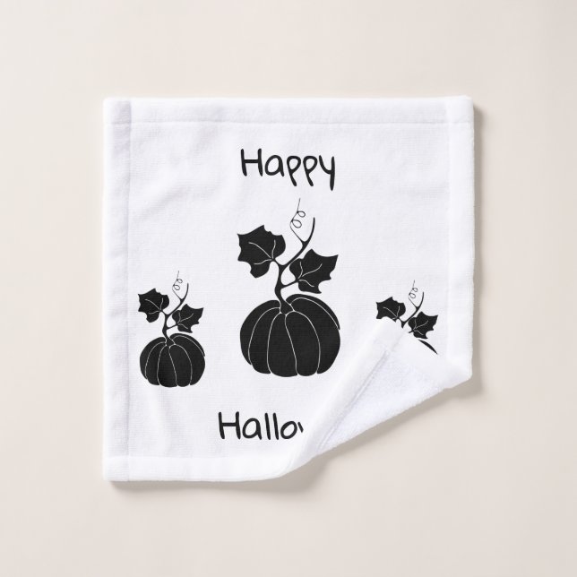 Halloween minimalista feliz (Toallita)