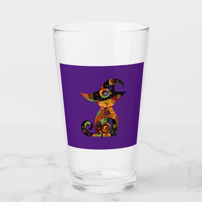Halloween/mística/gato/otoño (Anverso)