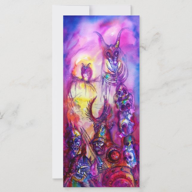 HALLOWEEN MONSTERS / Fantasía DE LA GUERRA DE ORK (Anverso)