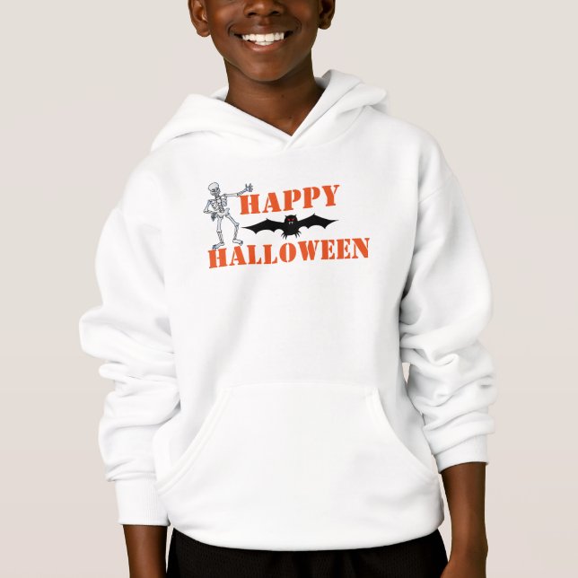 Halloween niños Hanes ComfortBlend® Hoodie (Anverso)