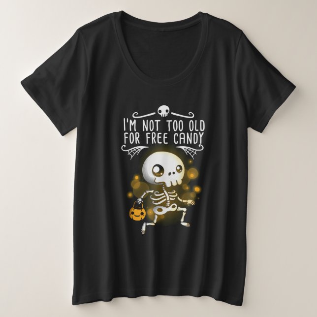 Halloween no soy muy viejo (Anverso del diseño)
