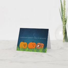 Halloween no tiene que ser una tarjeta aterradora