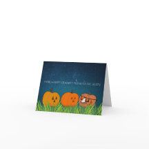 Halloween no tiene que ser una tarjeta aterradora