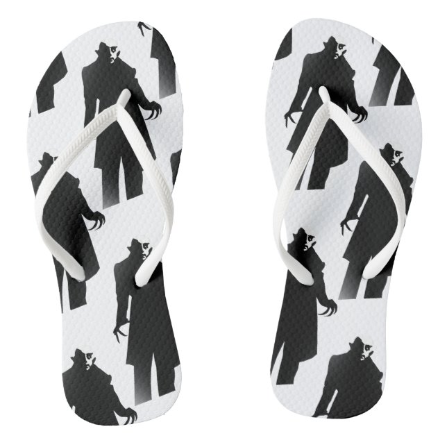 halloween nosferatu zapatos flip flops sandalias (Plantilla)