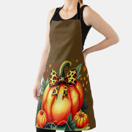 Halloween o delantal de agradecimiento