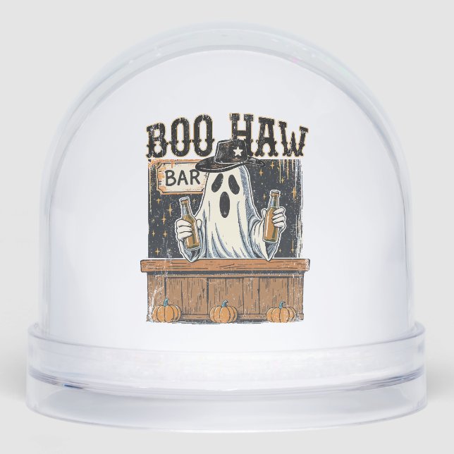 Halloween Occidental retro de Boo Haw (Anverso)