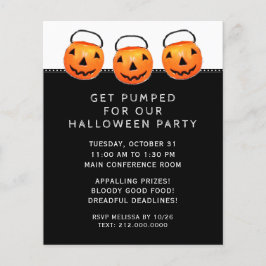 Halloween Office Fiesta Flyer