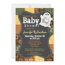 Halloween, otoño, invitación a Baby Shower