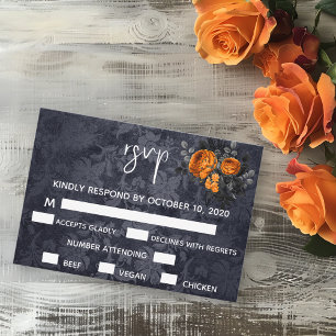 Halloween otoño octubre Orange Rose RSVP