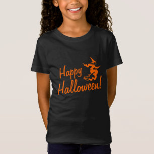 Halloween para camisetas para niños bruja en esc