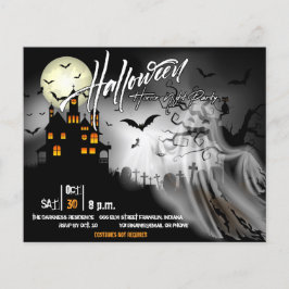 Halloween Party de Spooky House invita a volante