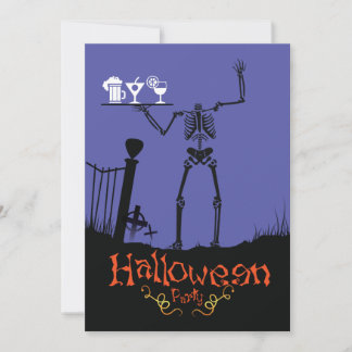 Halloween Party invitación Drinks