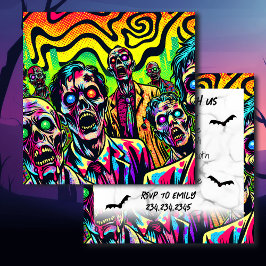 Halloween Party | Zombies psicodélicos