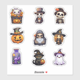 Halloween Pegatina Bundle