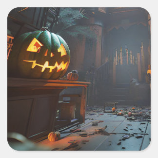 Halloween, Pegatinas de la Calabaza del sótano
