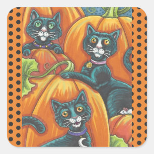 HALLOWEEN PEGATINAS NEGROS DE CINTA Y RATÓN