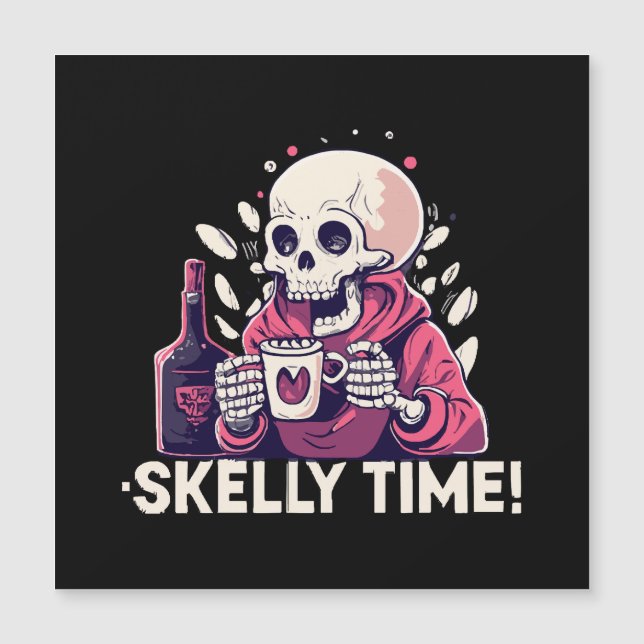 halloween pero es hora de skelly (Anverso)