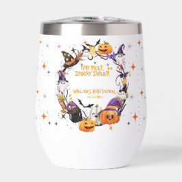 Halloween pies pequeños, dulce y espeluznante Baby