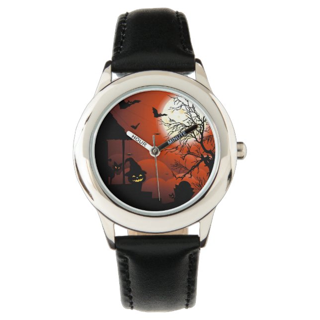 Halloween Relojes nocturnos sangrientos (Anverso)