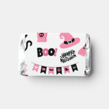 Halloween rosa y negro