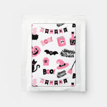 Halloween rosa y negro